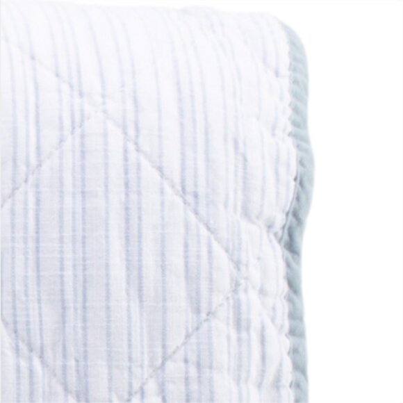 BROOKS BROTHERS Slub Stripe Quilt Set - Picture 3 of 4